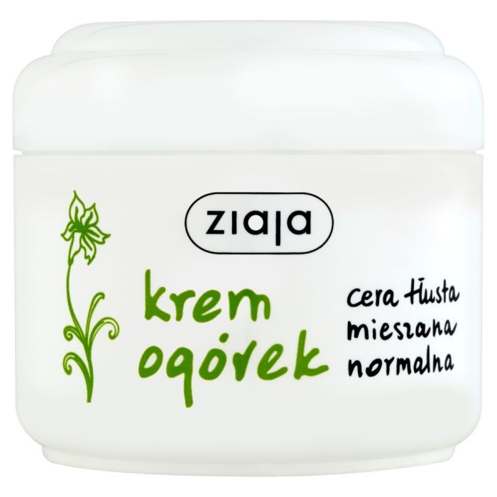 Ziaja Ogórkowa, krem nawilżający, 100 ml main product photo