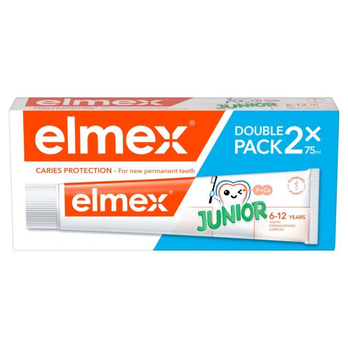Elmex, pasta do zębów, Junior, 75 ml x2op,PROM,973/25