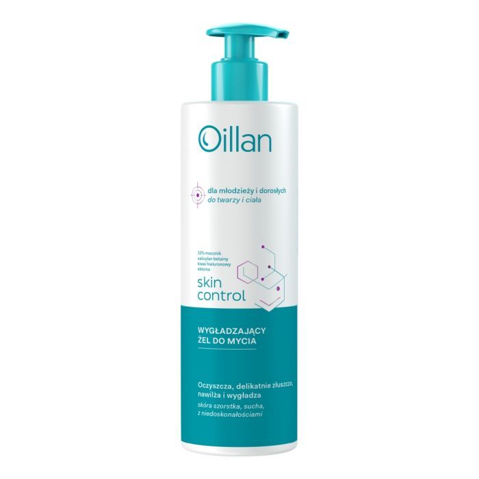 Oillan Skin Control wygładzający żel do mycia, 400 ml