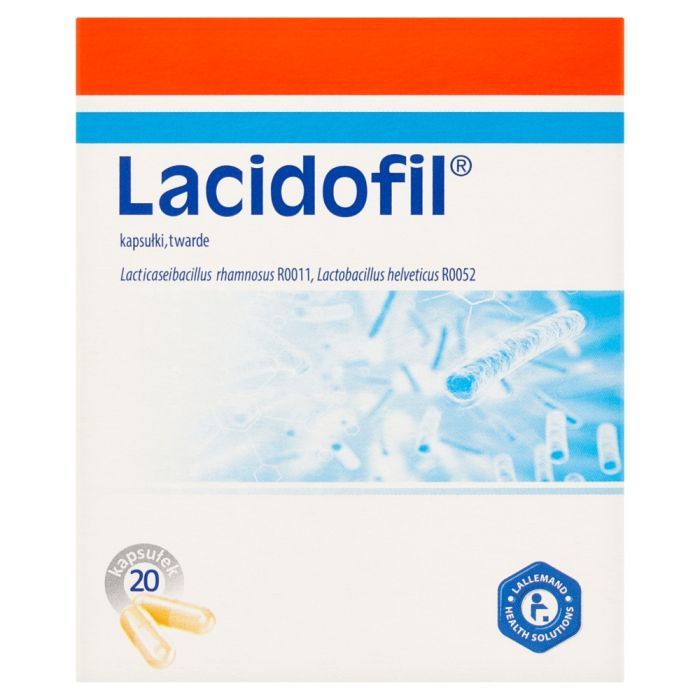 Lacidofil, kaps., 20 szt,bl(2x10) main product photo