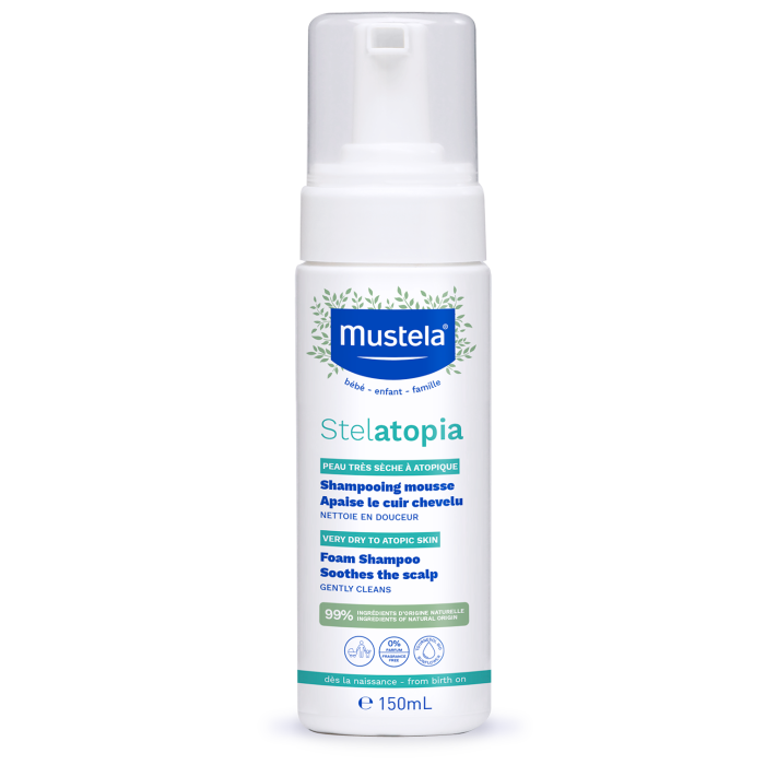 Mustela Stelatopia, szamp.,w piance, 150 ml main product photo