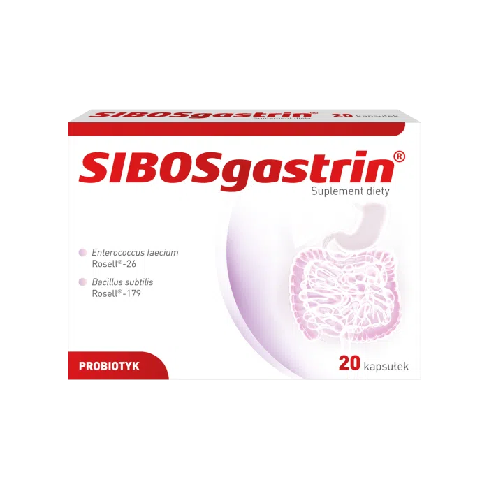 SIBOSgastrin, kaps.,  20 szt