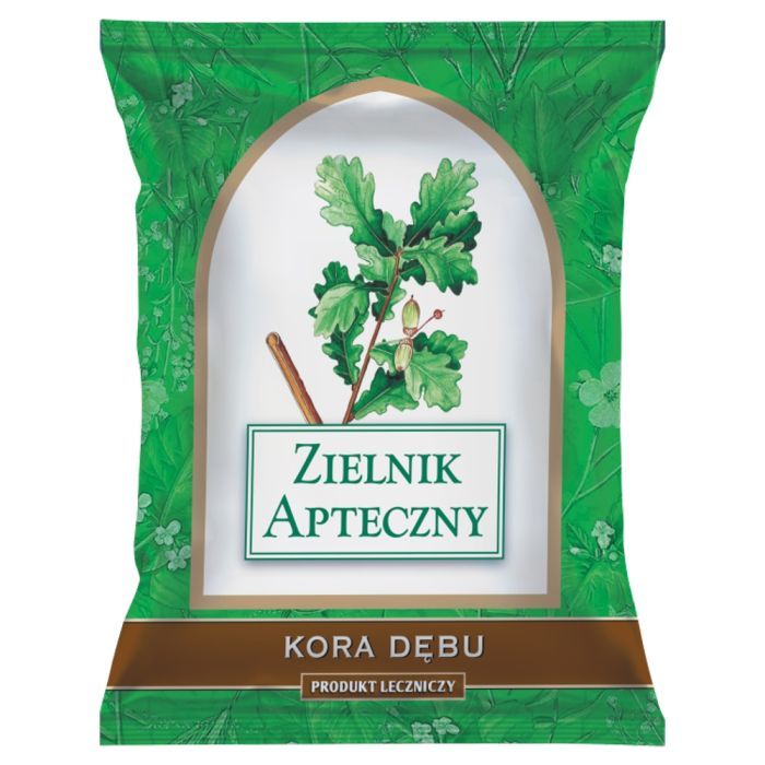 Kora dębu, zioło pojedyncze, 50 g (Herbapol Lublin) main product photo