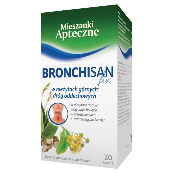 Bronchisan fix, zioła do zaparzania w saszetkach, 3 g, 20 szt. main product photo