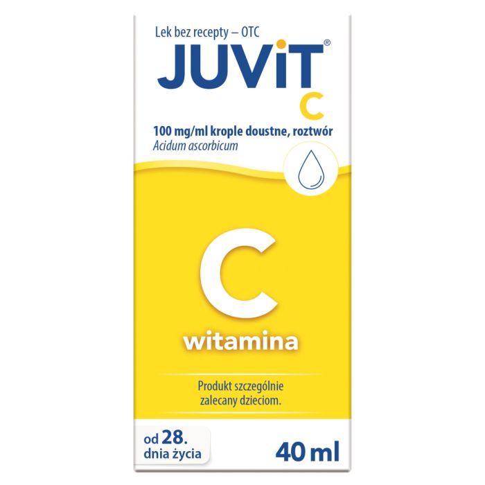 Juvit C, 100 mg/ml, krople doustne, 40 ml main product photo
