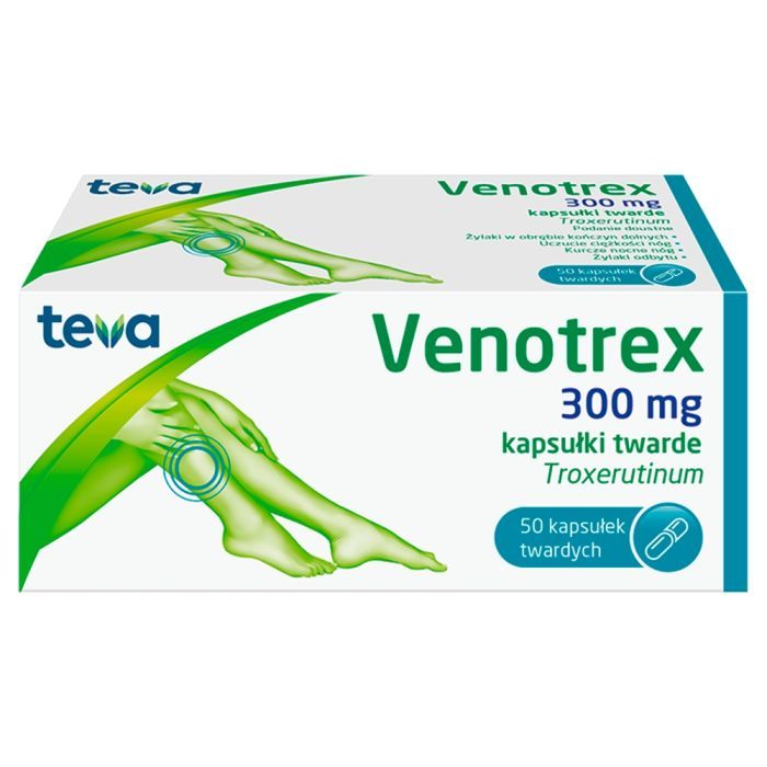 Venotrex, 300 mg, kaps.twarde, 50 szt main product photo
