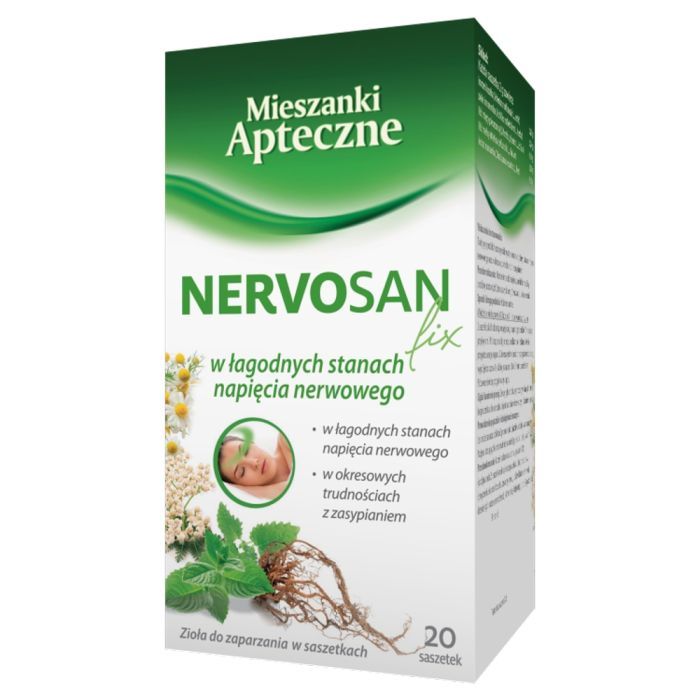 Nervosan fix, zioła do zaparzania, 2 g, 20 szt. main product photo