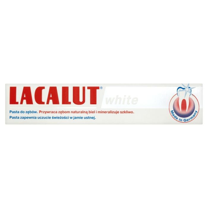 Lacalut white, pasta do zębów, 75 ml main product photo