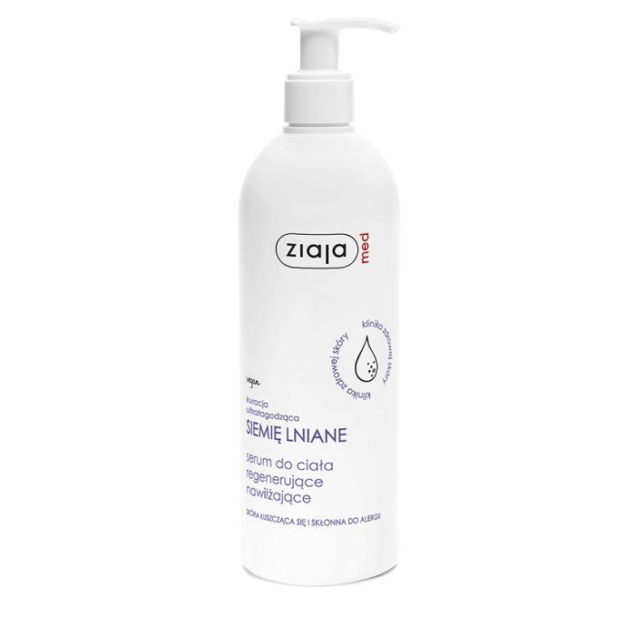 Ziaja Med Siemie lniane, serum, d/ciala, regen-naw, 400 ml main product photo
