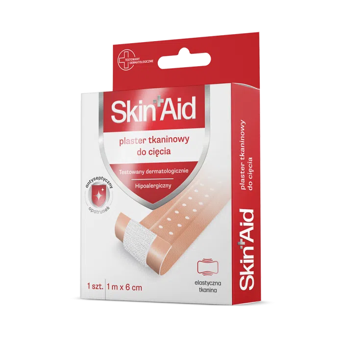 Skin Aid, Plaster Tkaninowy Do Cięcia, 1m X 6cm