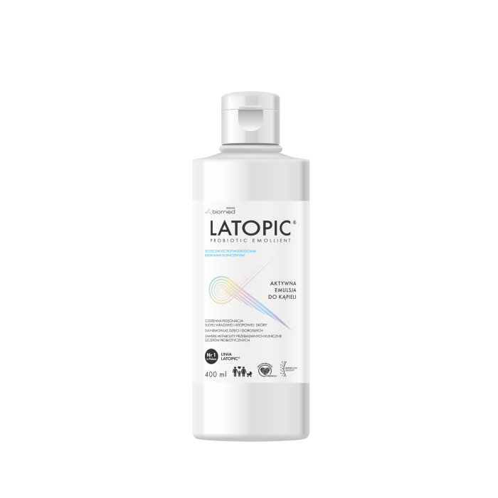 Latopic, aktywna emulsja do kąpieli, 400 ml main product photo