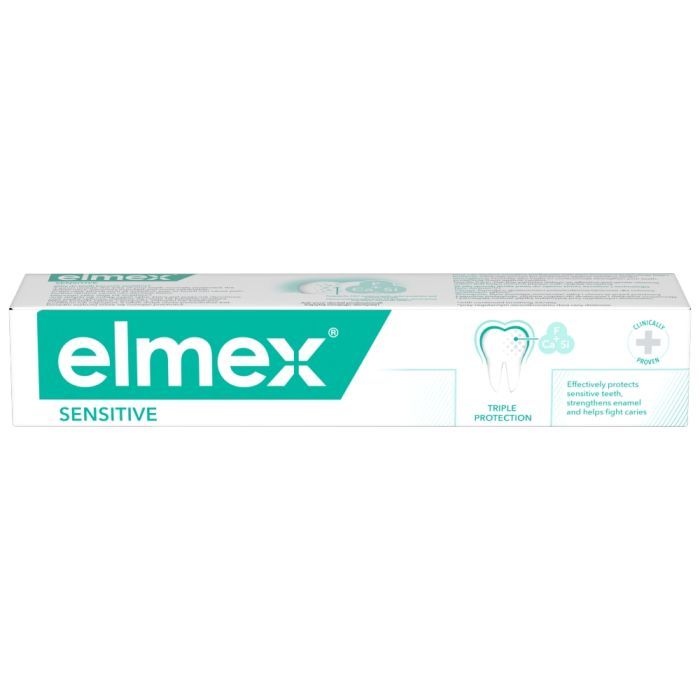 Elmex, Sensitive z aminofluorkiem, pasta do zębów, 75 ml main product photo