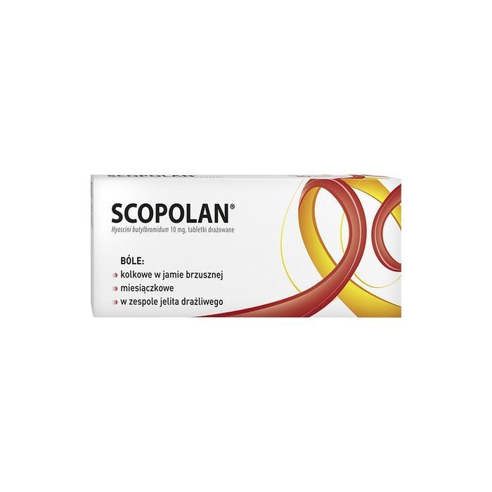 Scopolan, 10 mg, tabletki drażowane, 30 szt.