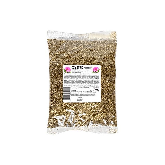 Czystek, zioła do zaparzania, 200 g (Herbapol Kraków)