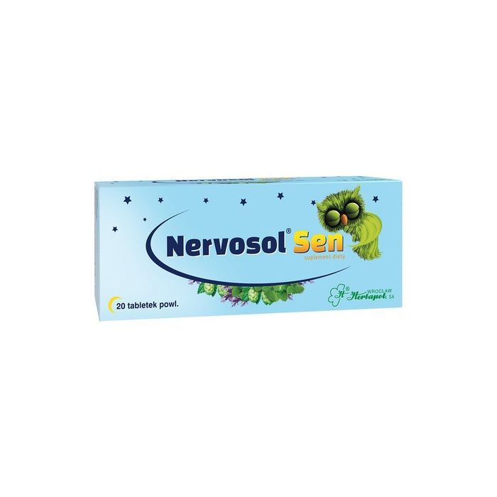 Nervosol Sen, tabletki powlekane, 20 szt.
