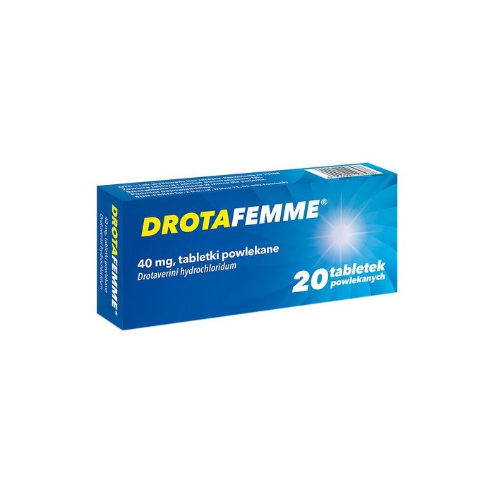 Drotafemme, 40 mg, tabletki powlekane, 20 szt.