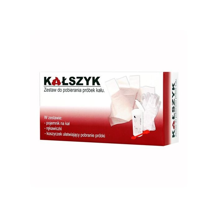 Kałszyk, zestaw do pobierania próbek kału, 1 szt.