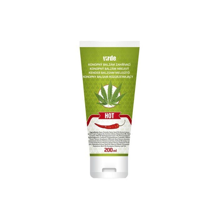 Virde, konopny balsam rozgrzewający, 200 ml
