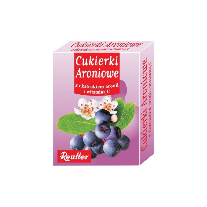Cukierki aroniowe z ekstr.aronii i wit.C, 50 g