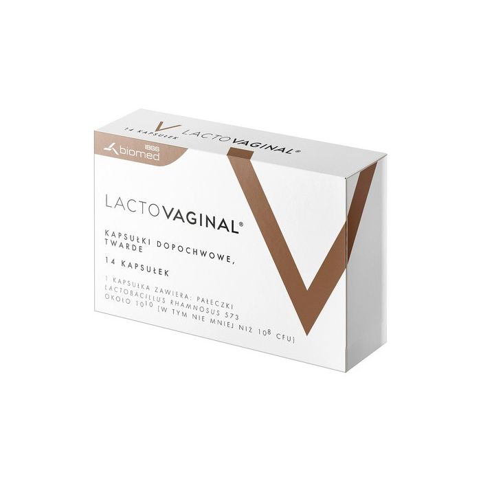 Lactovaginal, kapsułki dopochwowe, twarde, 14 szt.