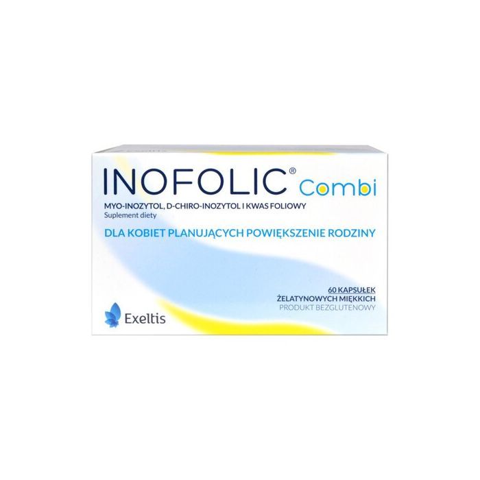 Inofolic combi, kapsułki żelatynowe miękkie, 60 szt.