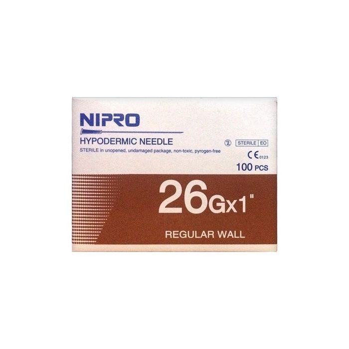 Nipro Needle, igły, 26G, 0,45x12 mm (HN 2613 ET), 100 szt.
