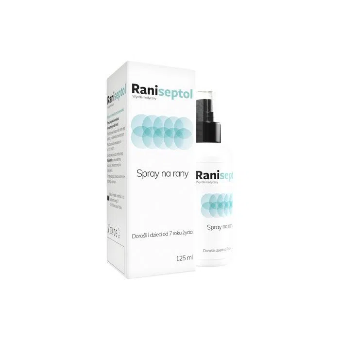 Raniseptol, spray na rany, 125 ml