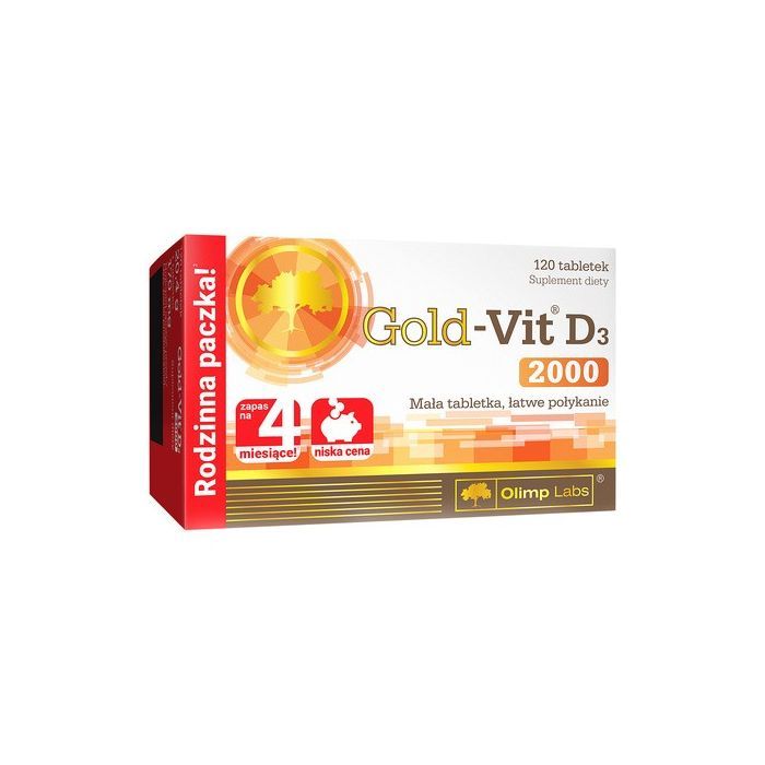 Olimp Gold-Vit D3 2000, tabletki, 120 szt.