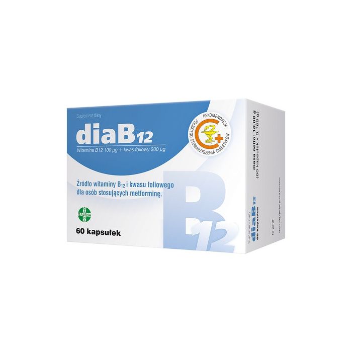 DiaB12, kapsułki twarde, 60 szt.