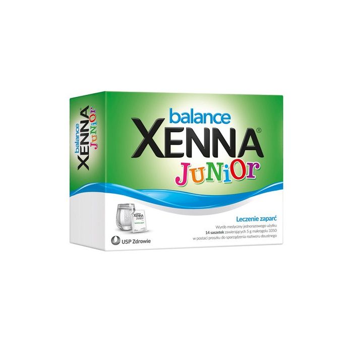 Xenna Balance Junior, proszek w saszetkach, do sporządzania roztworu doustnego, 14 x 5 g