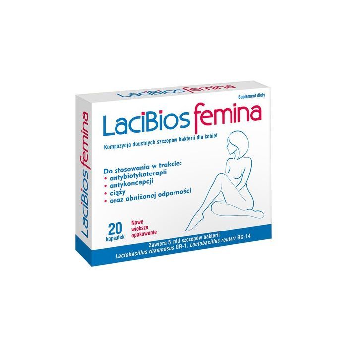 Lacibios Femina, kapsułki, 20 szt.