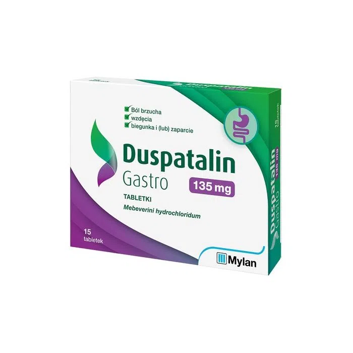 Duspatalin Gastro, 135 mg, tabletki, 15 szt.