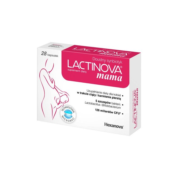 Lactinova mama, kapsułki, 28 szt.
