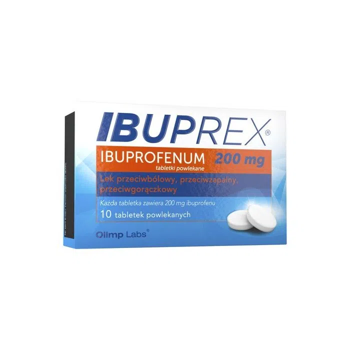 Ibuprex, 200 mg, tabletki powlekane, 10 szt.