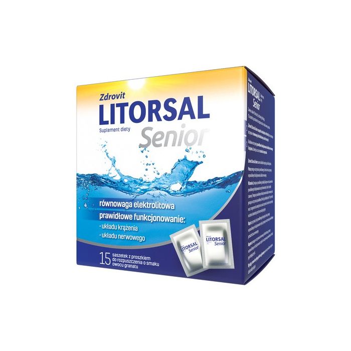 Zdrovit Litorsal Senior, proszek w saszetkach, 15 szt.