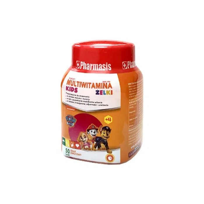Multiwitamina Kids Żelki Pharmasis, Psi Patrol, 50 szt.
