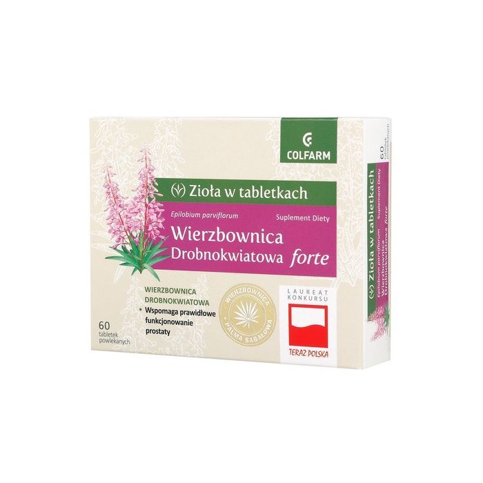 Wierzbownica drobnokwiatowa forte, tabletki, 60 szt.