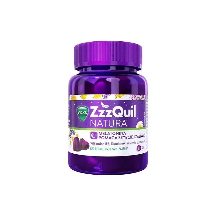 ZzzQuil Natura, żelki, smak owoców leśnych, 30 szt.