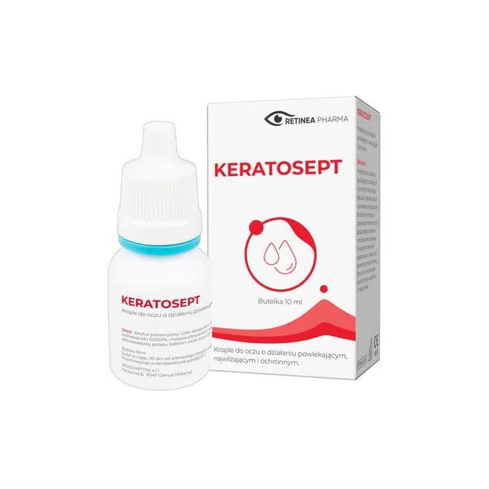 Keratosept, krople do oczu, 10 ml