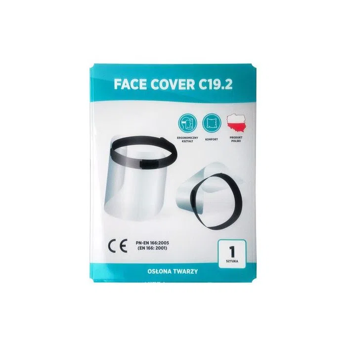 Face Cover C19.2 osłona twarzy / przyłbica, 1 szt.