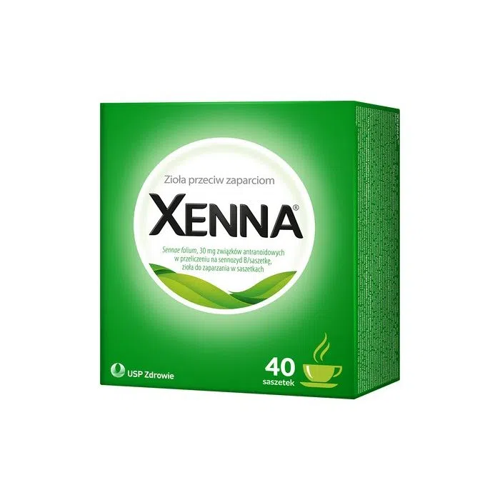 Xenna, zioła do zaparzania, 0,9-1,1 g, 40 saszetek