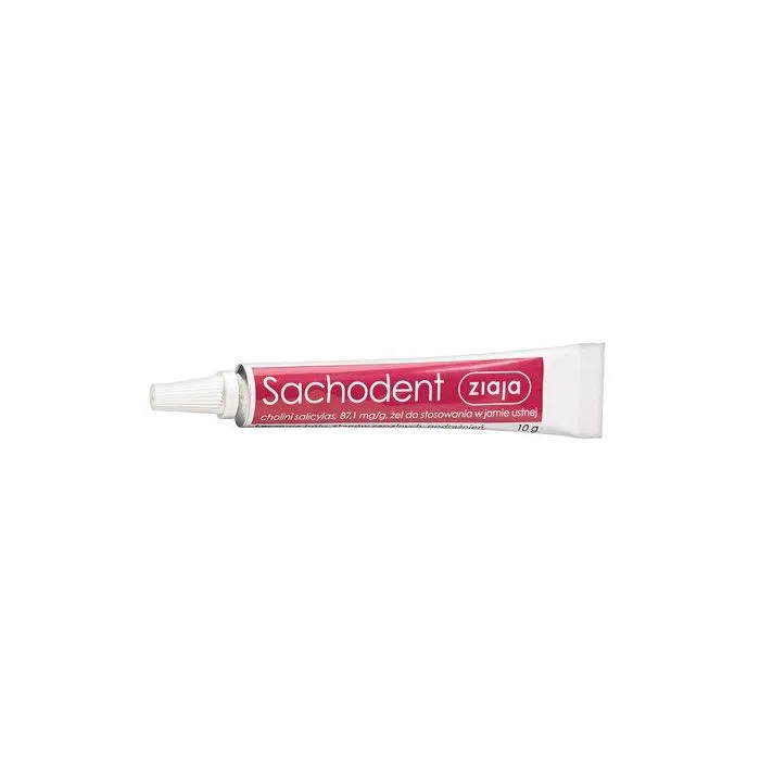 Sachodent, 87,1 mg/g, żel do stosowania w jamie ustnej, 10 g