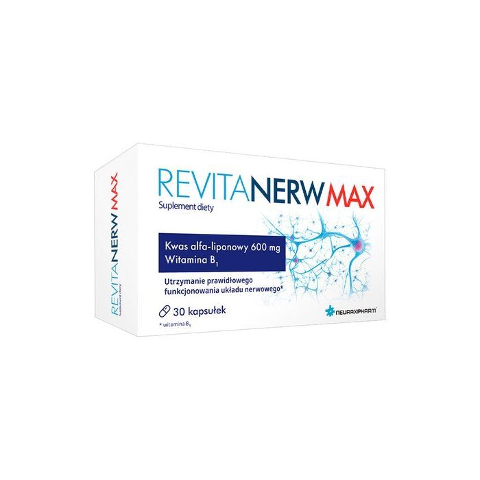 Revitanerw Max, kapsułki twarde, 30 szt.