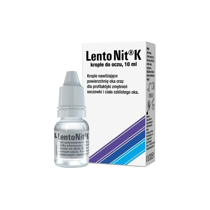 LentoNit K, krople do oczu, 10 ml