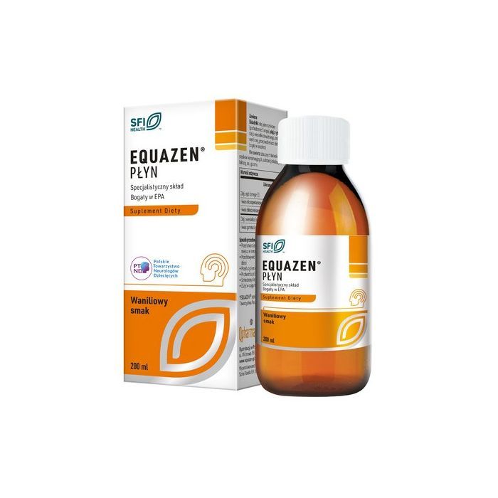 Equazen, płyn, o smaku waniliowym, 200 ml