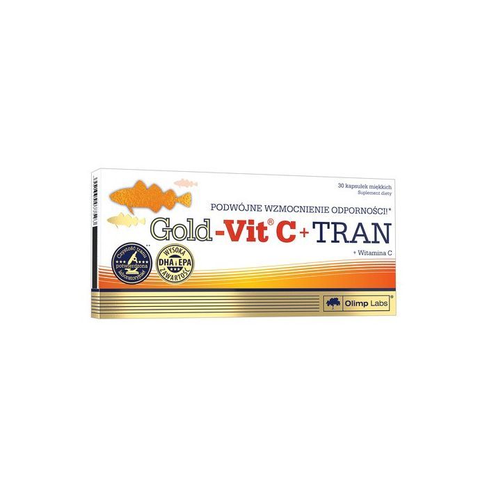 Olimp Gold-Vit C + Tran, kapsułki miękkie, 30 szt.