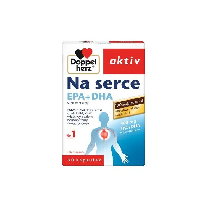 Doppelherz aktiv Na serce EPA + DHA, kapsułki, 30 szt.