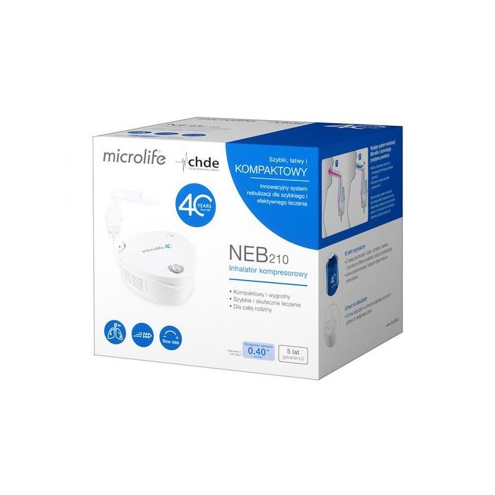 Inhalator Microlife NEB 210, kompresorowy, 1 szt.