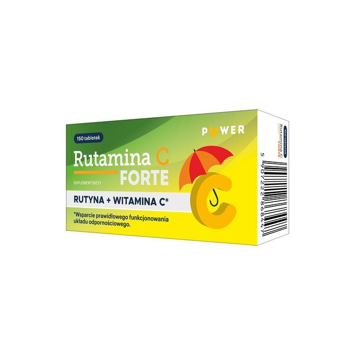 Rutamina C Forte, tabletki powlekane, 150 szt.