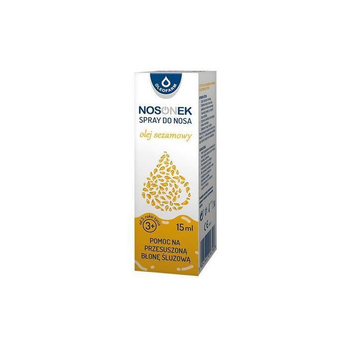 Nosonek z olejem sezamowym, spray do nosa, 15 ml